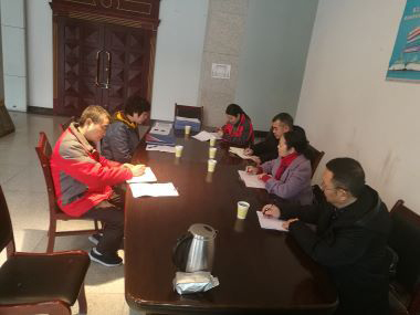 市工會系統(tǒng)專項幫扶資金督查組來公司督導工作