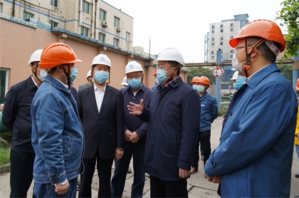 瀘州市委書記劉強(qiáng)帶隊(duì)到瀘天化督導(dǎo)安全生產(chǎn)工作