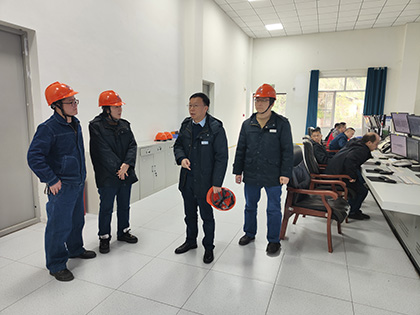 瀘天化股份公司總經理傅利才率隊調研指導基層工作